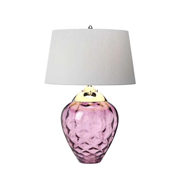 SAMARA TABLE LAMP PLUM