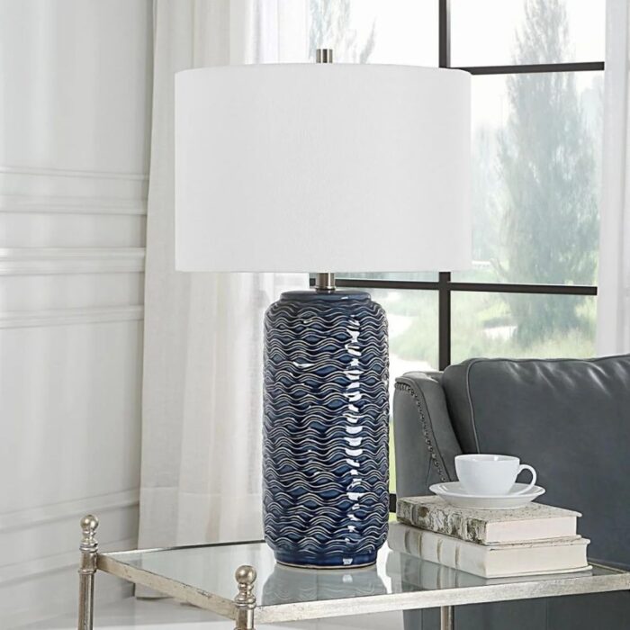 SEAVIEW TABLE LAMP BLUE
