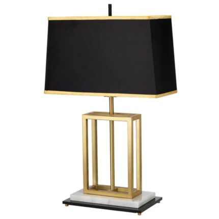 ATLAS TABLE LAMP BRUSHED BRASS