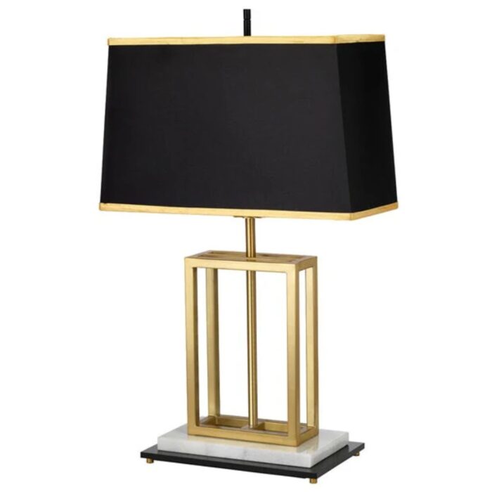 ATLAS TABLE LAMP BRUSHED BRASS