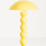 BOBBIN LED CORDLESS RECHARGEABLE TABLE LAMP YELLOW