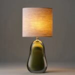 PERFUME BOTTLE TABLE LAMP SPLIT PEA