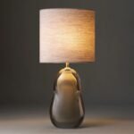 PERFUME BOTTLE TABLE LAMP MOTH