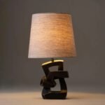 KNOT TABLE LAMP BRONZE