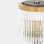 MONTICELLO TABLE LAMP WITH EMPERADOR MARBLE BASE