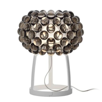 FOSCARINI CABOCHE LED TABLE LIGHT GREY