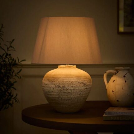 REGOLA STONE EFFECT CERAMIC LAMP