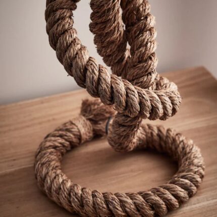 ROCKPORT KNOTTED ROPE TABLE LAMP