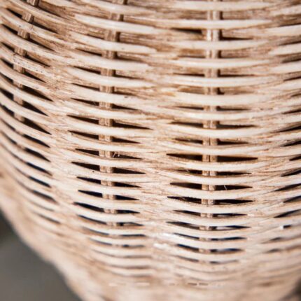 SMALL FAIRPORT RATTAN TABLE LAMP