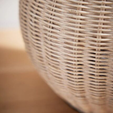 LARGE FAIRPORT RATTAN TABLE LAMP
