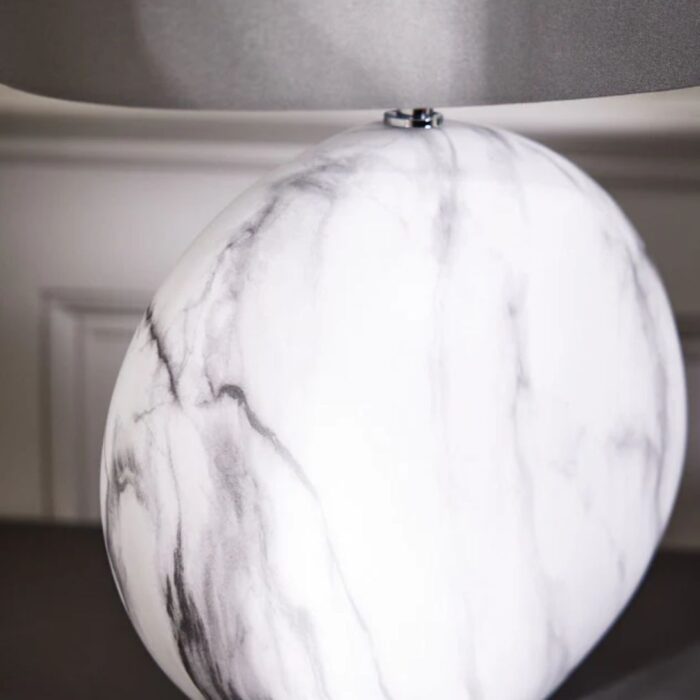 MELORA LARGE MARBLE EFFECT LAMP