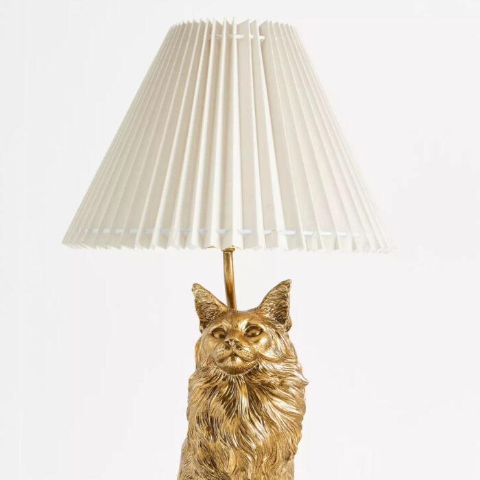 THE ICON TABLE LAMP CAT EDITION MAINE COON