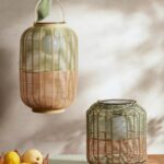 TWO TONE ROPE SOLAR LANTERN