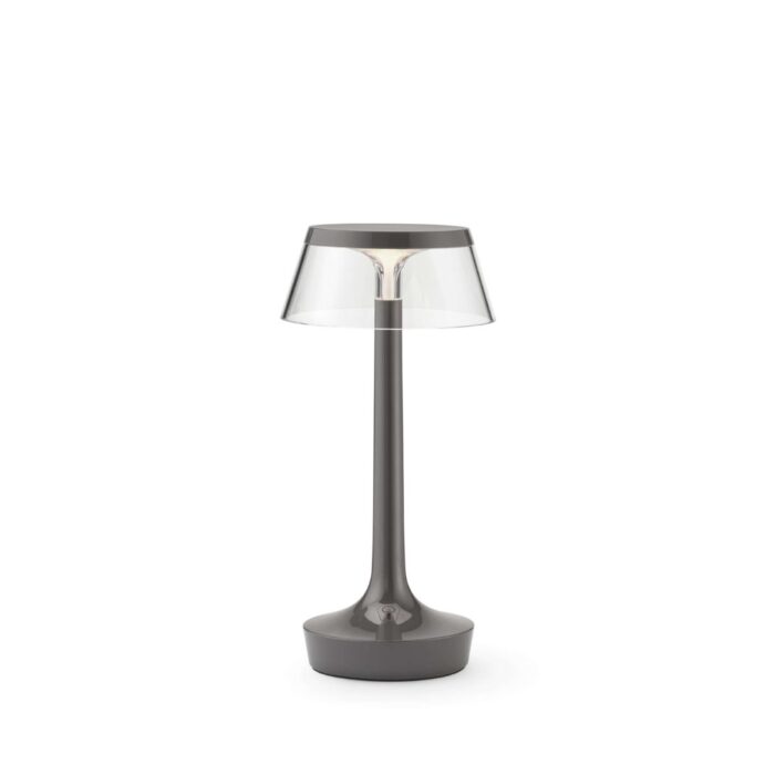 BON JOUR UNPLUGGED TABLE LAMP STORMY GREY