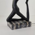 57 NOVELTY FLOOR LAMP BLACK