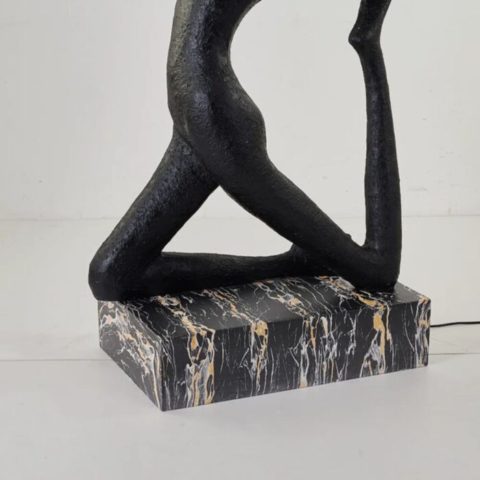 57 NOVELTY FLOOR LAMP BLACK
