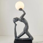 57 NOVELTY FLOOR LAMP CHROME