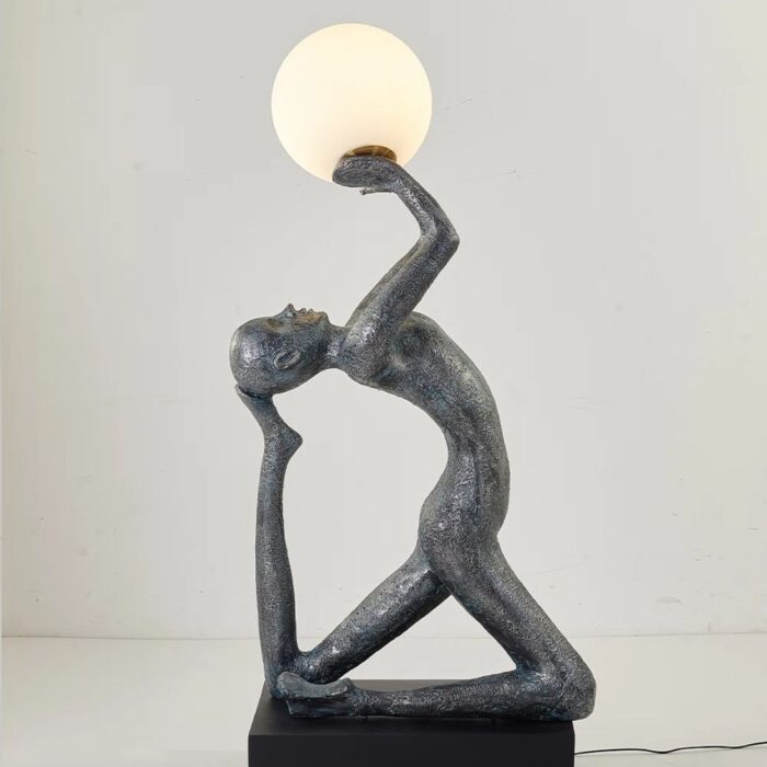57 NOVELTY FLOOR LAMP CHROME
