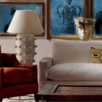 LINDEN TABLE LAMP PLASTER WHITE