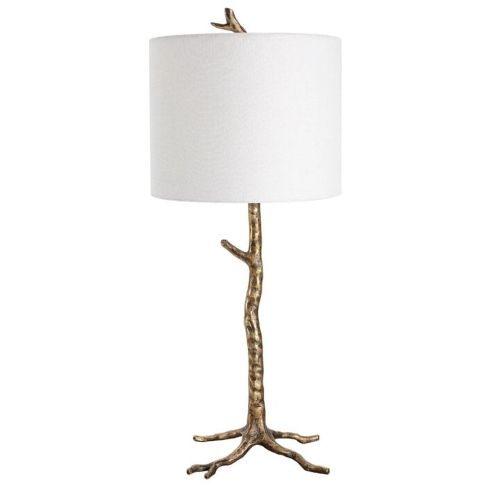 BRANCH TABLE LAMP BRASS
