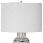UTTERMOST BRETON NAUTICAL STRIPE TABLE LAMP OUTLET