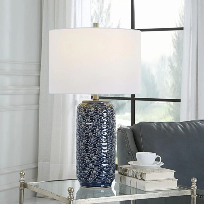 SEAVIEW TABLE LAMP BLUE
