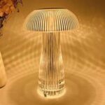 GLOWING JELLYFISH CORDLESS TABLE LAMP
