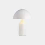 DESK TABLE LAMP MODERN CREATIVE METAL MURSHROOM WHITE