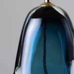 PERFUME BOTTLE TABLE LAMP AZURE