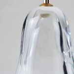 PERFUME BOTTLE TABLE LAMP CLEAR