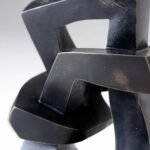 KNOT TABLE LAMP BRONZE