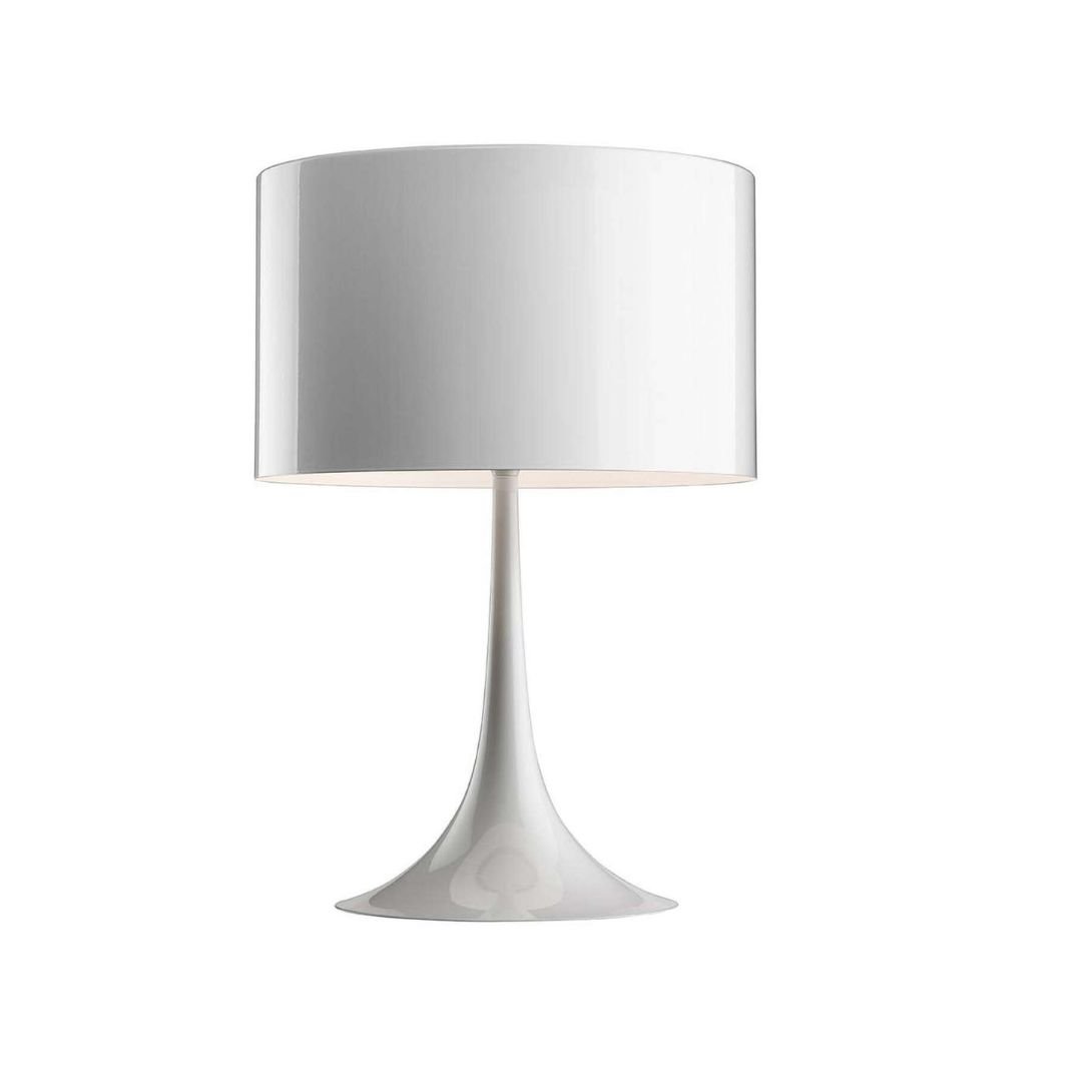 3 SPUN LIGHT TABLE LAMP WHITE