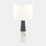 JULIETTE TABLE LAMP WITH MARBLE BASE