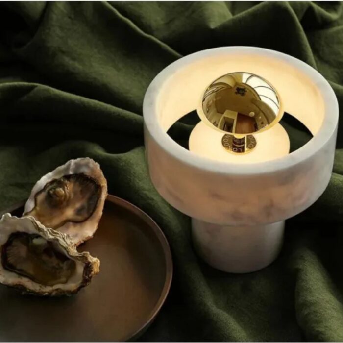 TOM DIXON STONE PORTABLE TABLE LIGHT