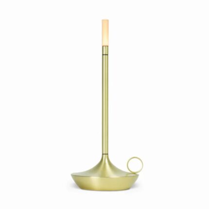 GRAYPANTS WICK S PORTABLE TABLE LIGHT BRASS