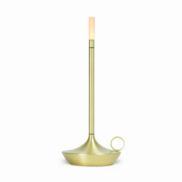 GRAYPANTS WICK S PORTABLE TABLE LIGHT BRASS