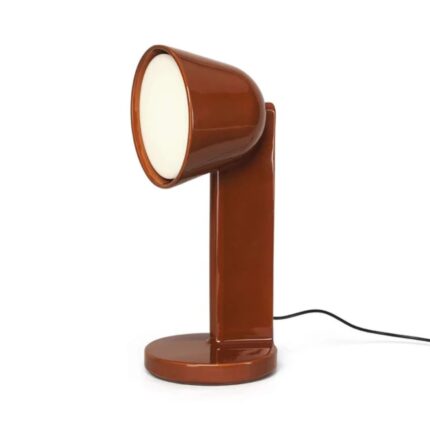 FLOS CERAMIQUE TABLE LAMP SIDE RUST RED