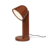 FLOS CERAMIQUE TABLE LAMP DOWN RUST RED