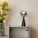 TOM DIXON MELT PORTABLE TABLE LIGHT BLACK