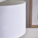 HUDSON EMBOSSED CERAMIC TABLE LAMP