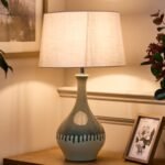 AEGEAN DIPPED CERAMIC TABLE LAMP