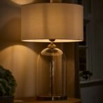 GLASS CLOCHE BASE LAMP