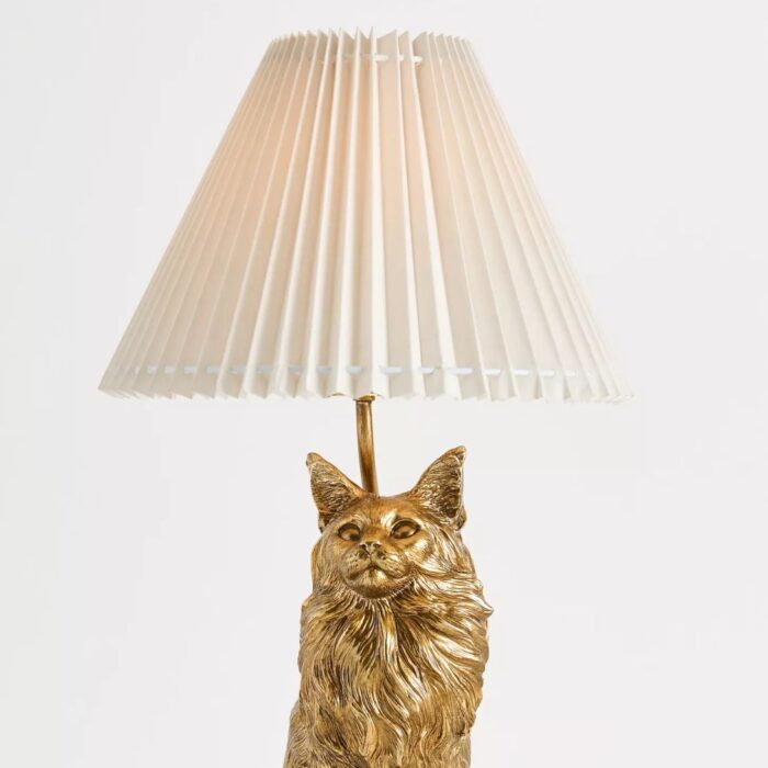 THE ICON TABLE LAMP CAT EDITION MAINE COON