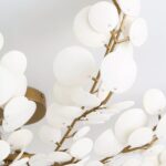 BILAL COCONUT FLUSH MOUNT CREAM