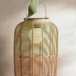 TWO TONE ROPE SOLAR LANTERN