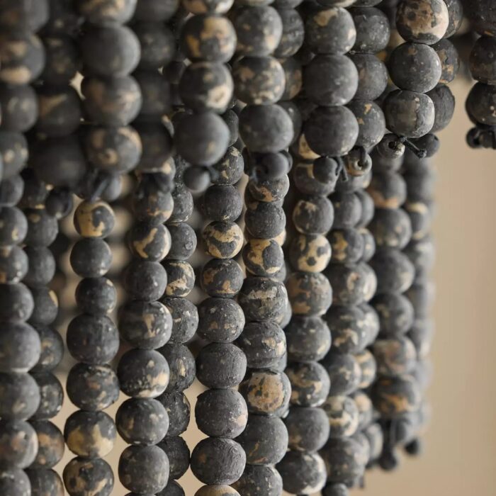 BEADED CHANDELIER LIGHT