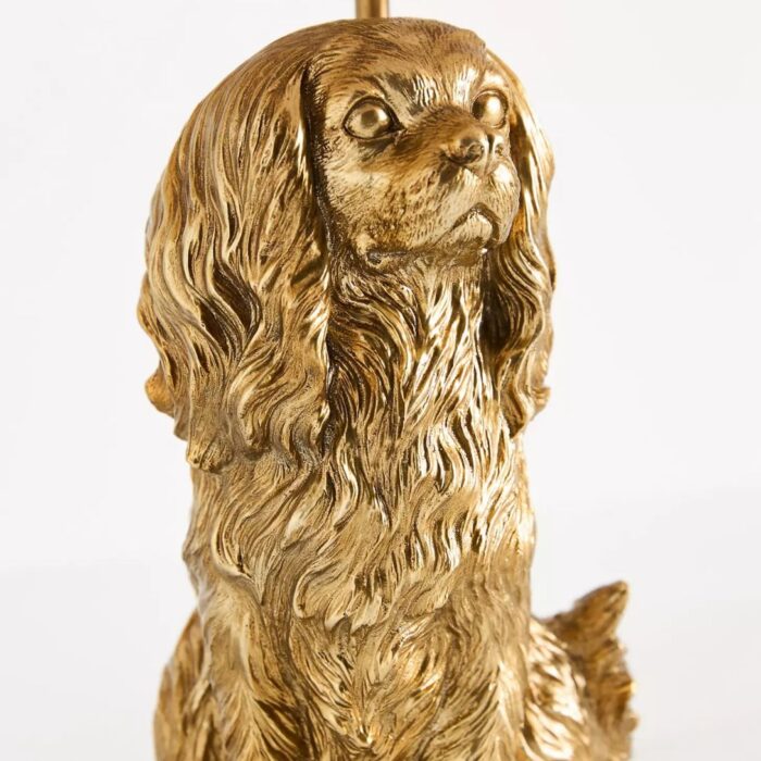 THE ICON TABLE LAMP DOG EDITION KING CHARLES CAVALIER