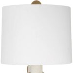 BLACK LABEL HALF MOON MARBLE TABLE LAMP