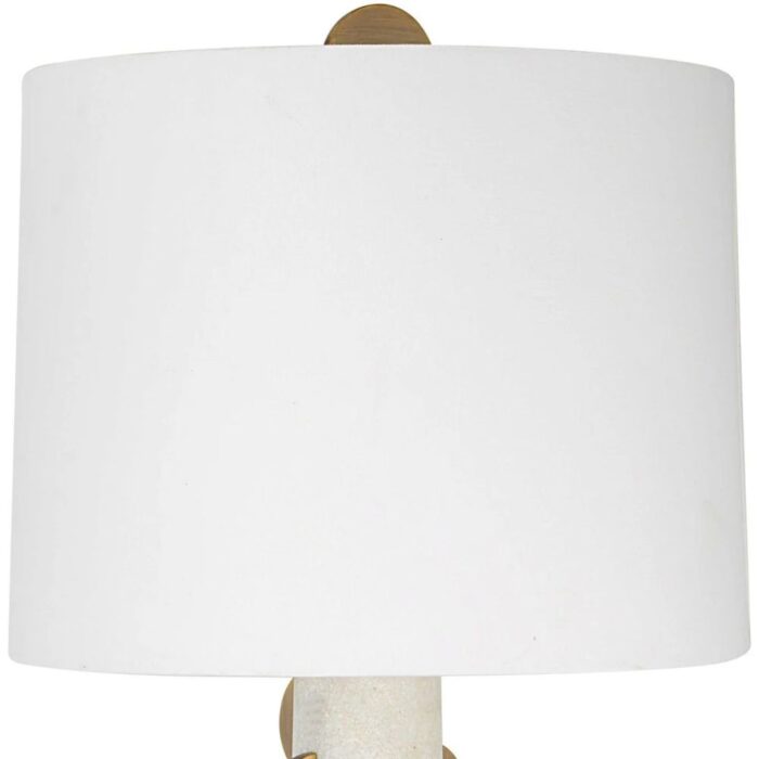 BLACK LABEL HALF MOON MARBLE TABLE LAMP