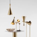 BEAT TABLE LAMP BRASS